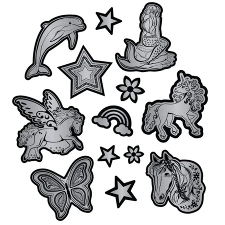 Step by Step Reflektierendes Sticker-Set 