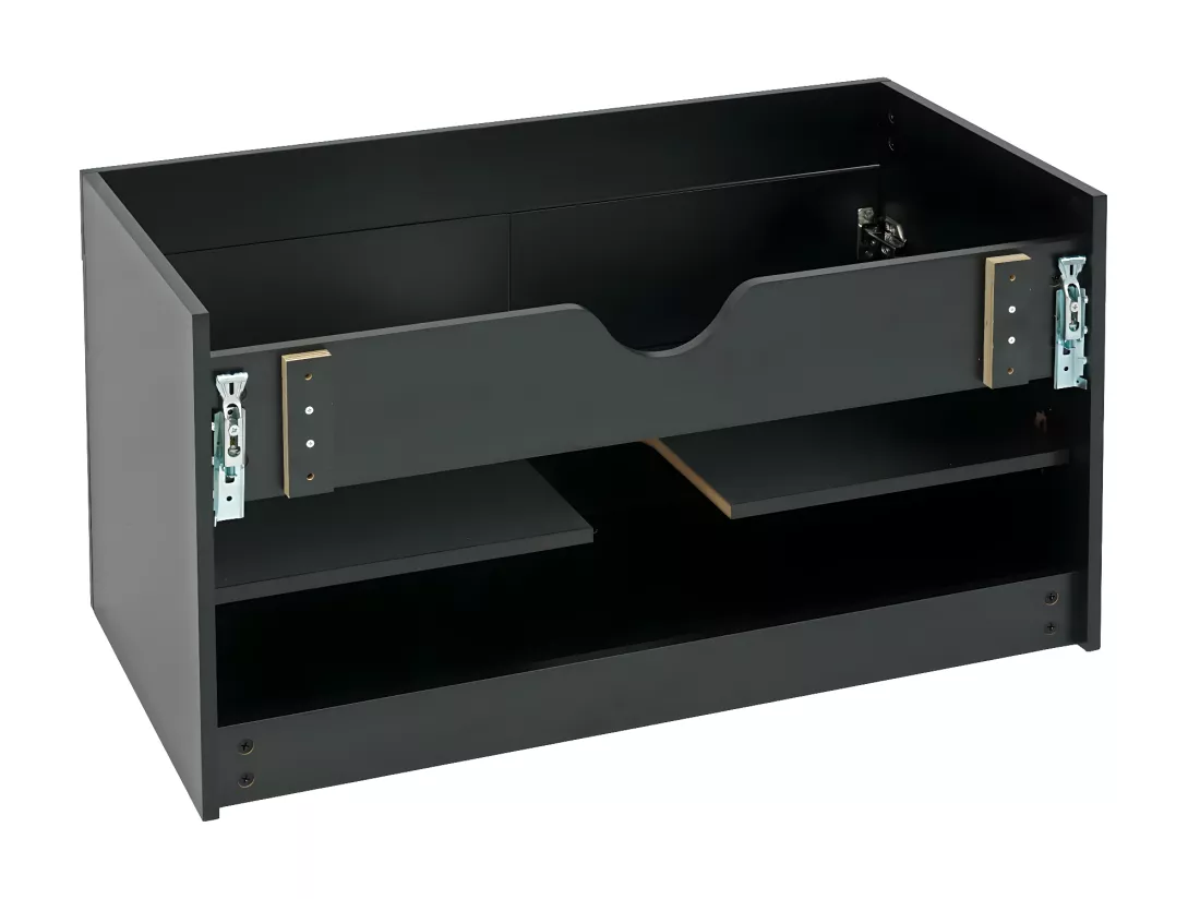 Meuble sous-lavabo MCW-D16, gris
