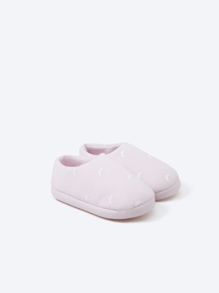 Pantufa de casa - Malva