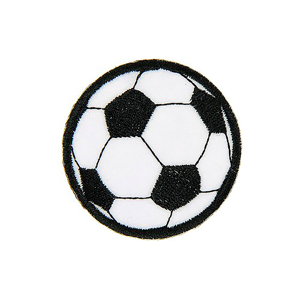 Ecusson thermocollant ballon de foot