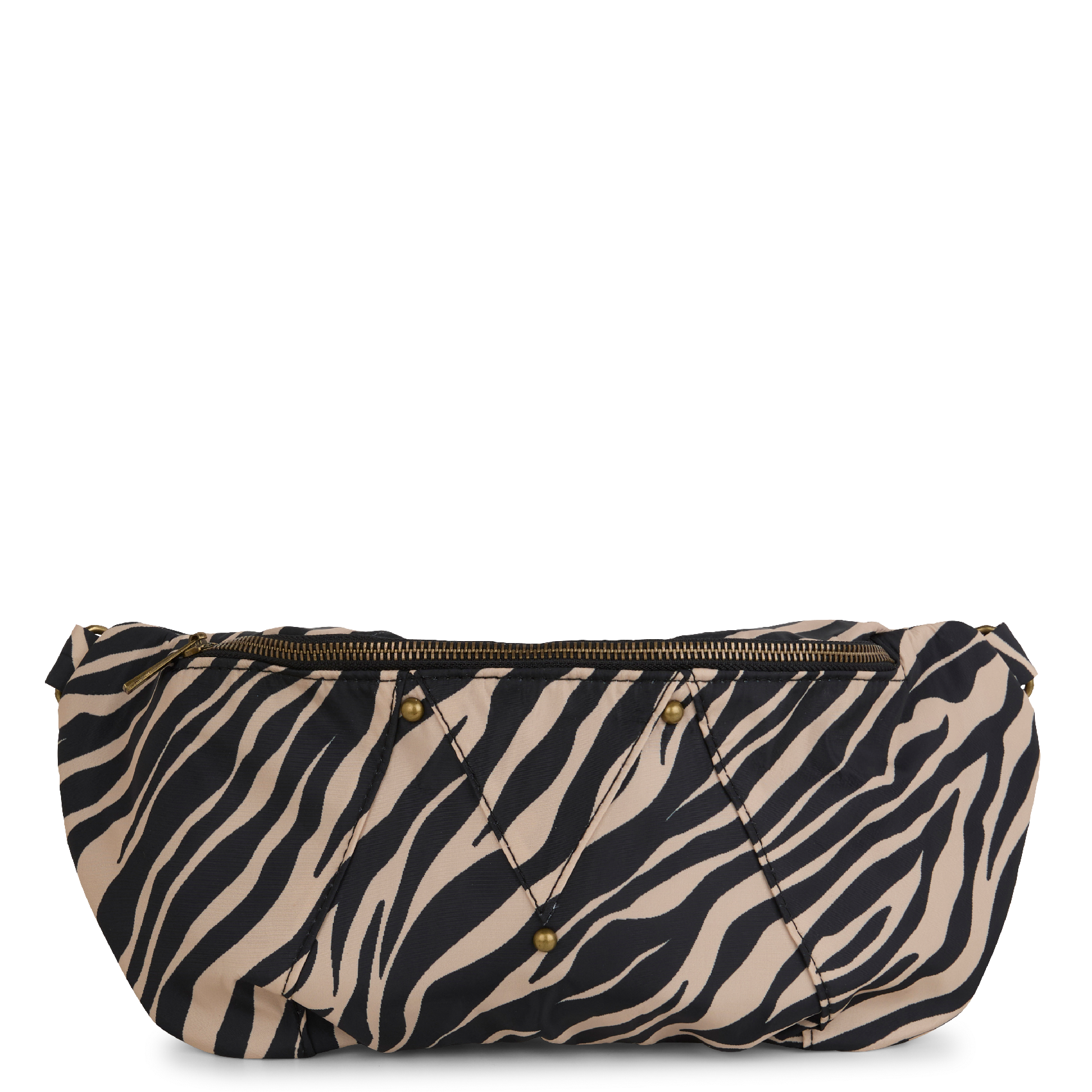 NILA - Sac banane imprimé| Beige