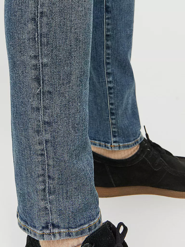 JACK & JONES Jeans Slim Fit JJIGLENN JJFOX blau