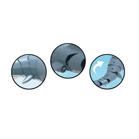 Amewi Sharky - Der blaue Hai, 4 Kanal, 2.4 GHZ, RTR