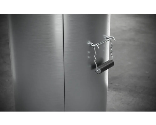 Tenneker® Grill Barrel Vuurkorf met RVS Plancha Plaat Ø 80 cm Zilver