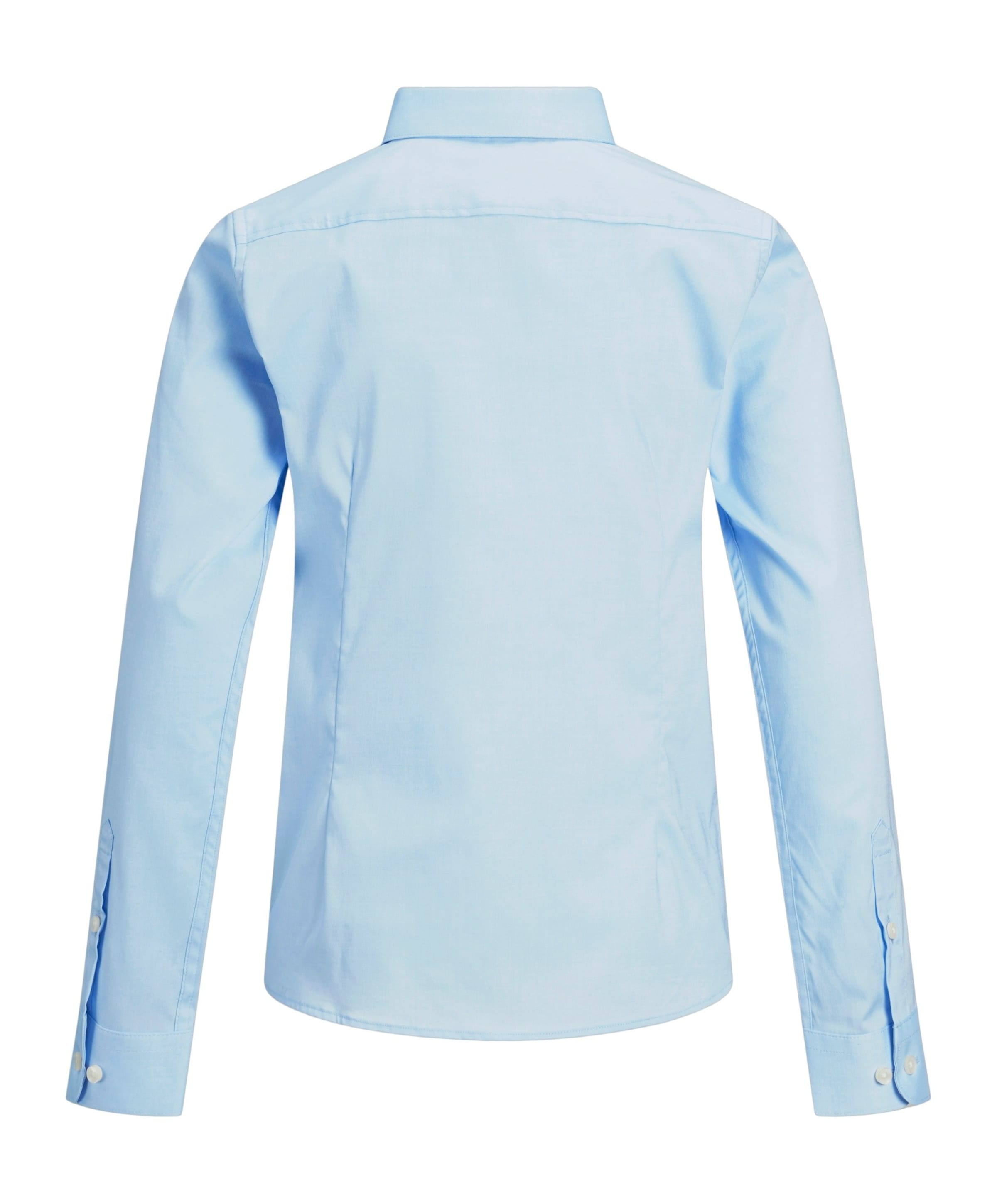 Jack & Jones Jongens overhemd lange mouw blauw