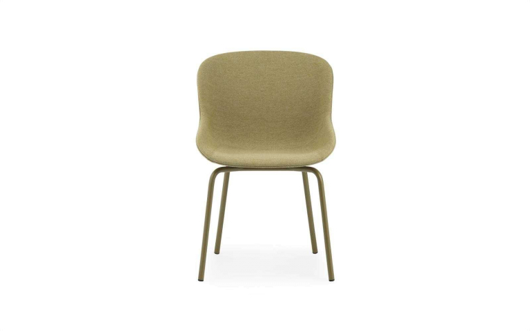 Normann Copenhagen Hyg stoel full upholstery met stalen onderstel Zand Synergy