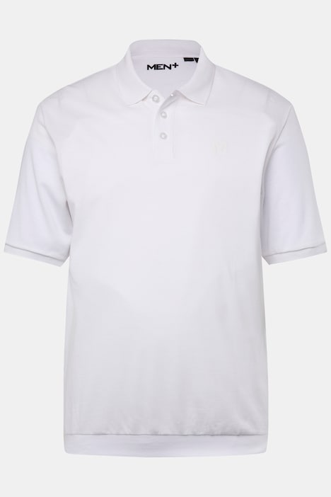 Men+ Poloshirt, Bauchfit, Basic, Piqué, Halbarm, bis 8 XL