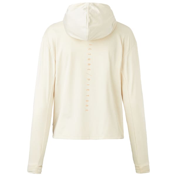 Veste polaire randonnée PICTURE CELEST FZ TECH HOODIE W SMOKE WHITE