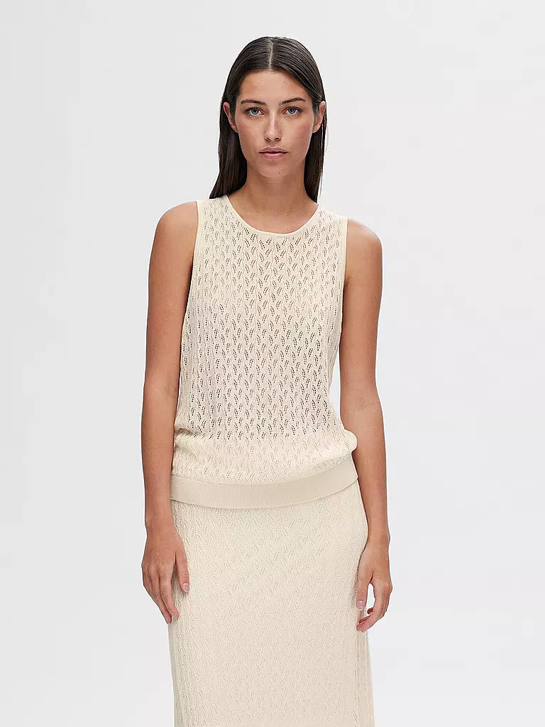 SELECTED FEMME Pullunder SLFAGNY creme
