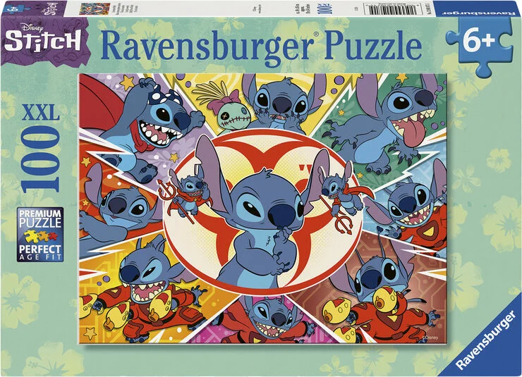 Ravensburger puslespil Ravnsburger 100brikker ass