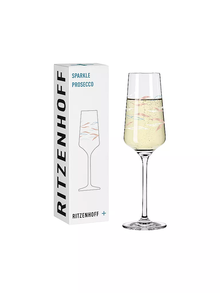 RITZENHOFF Proseccoglas SPARKLE #10 Ana Vasconcelos bunt
