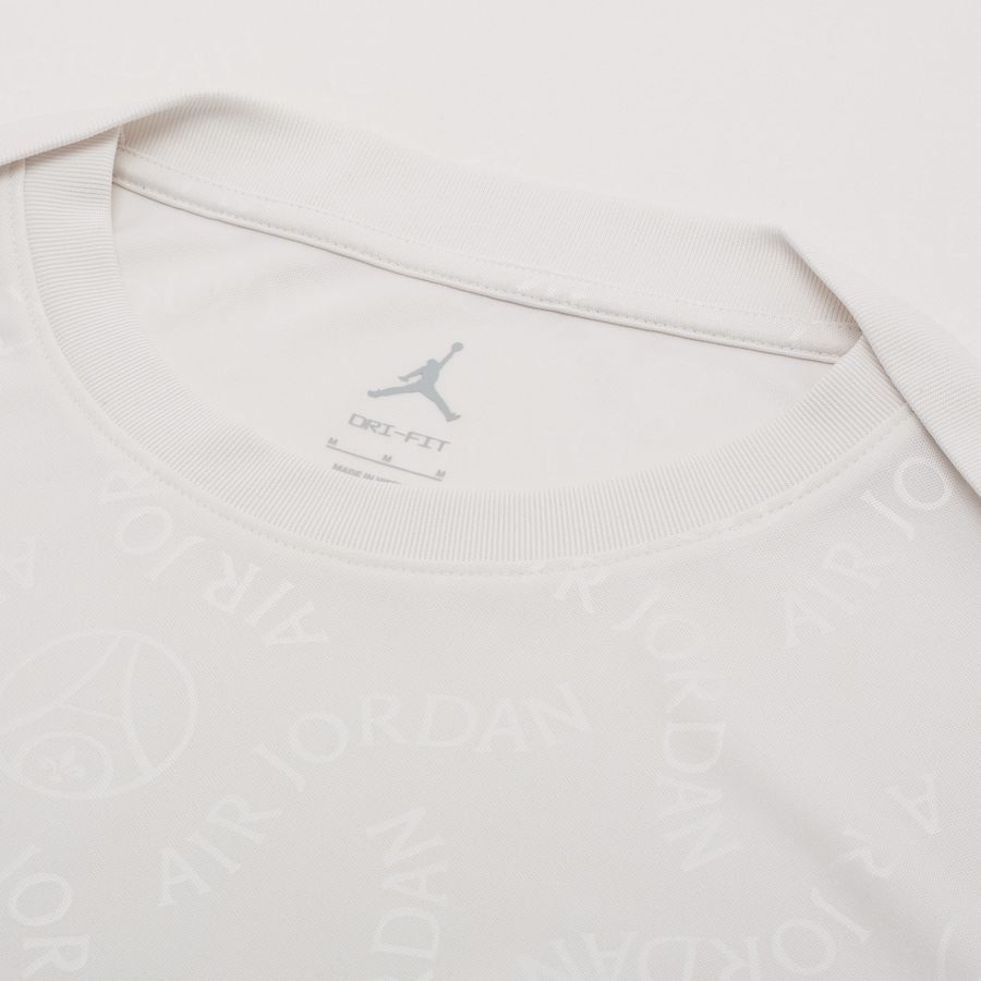 Paris Saint-Germain T-shirt d'Entraînement Dri-FIT Academy Pro Avant-Match 4th Jordan x PSG - Blanc/Bleu