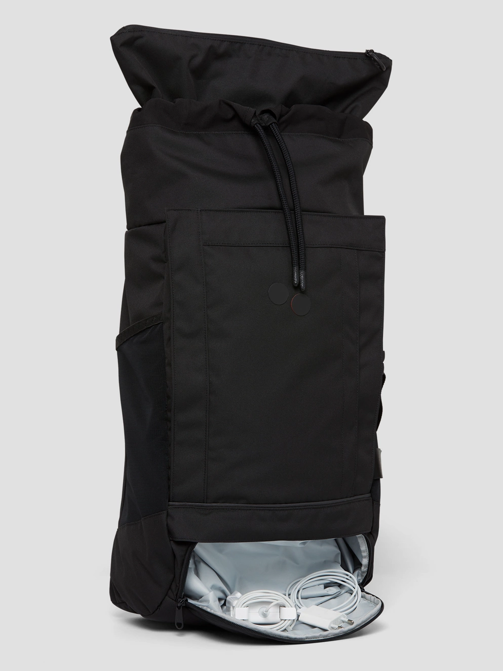 pinqponq Blok Large Backpack rooted black