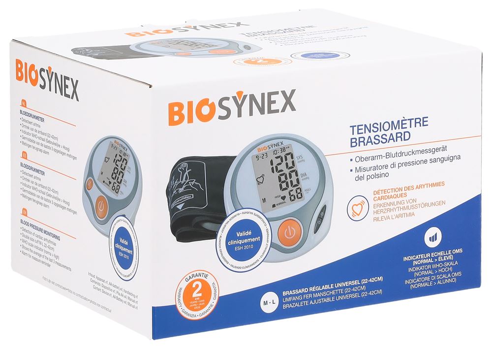 BIOSYNEX Manschettenblutdruckmessgerät 1 Stk