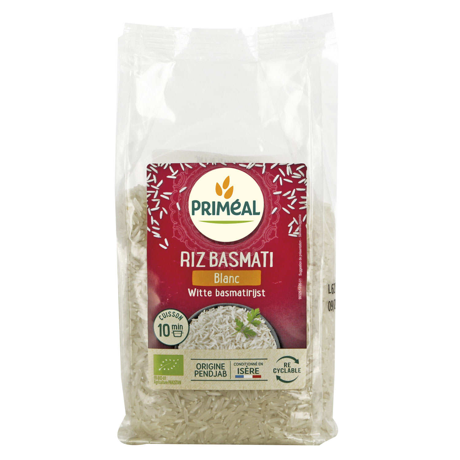 Riz basmati blanc bio