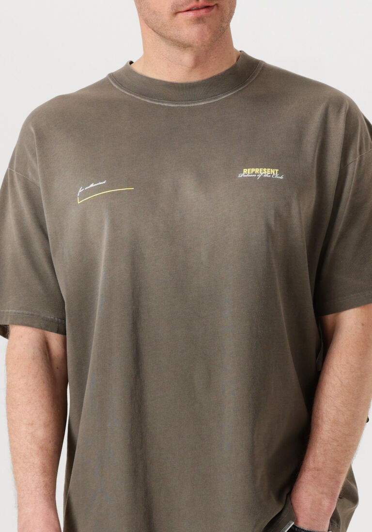 donkergrijze represent t-shirt patron of the club t shirt