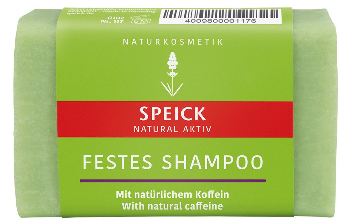 Festes Shampoo Natural Aktiv 60 gMit natürlichem Koffein