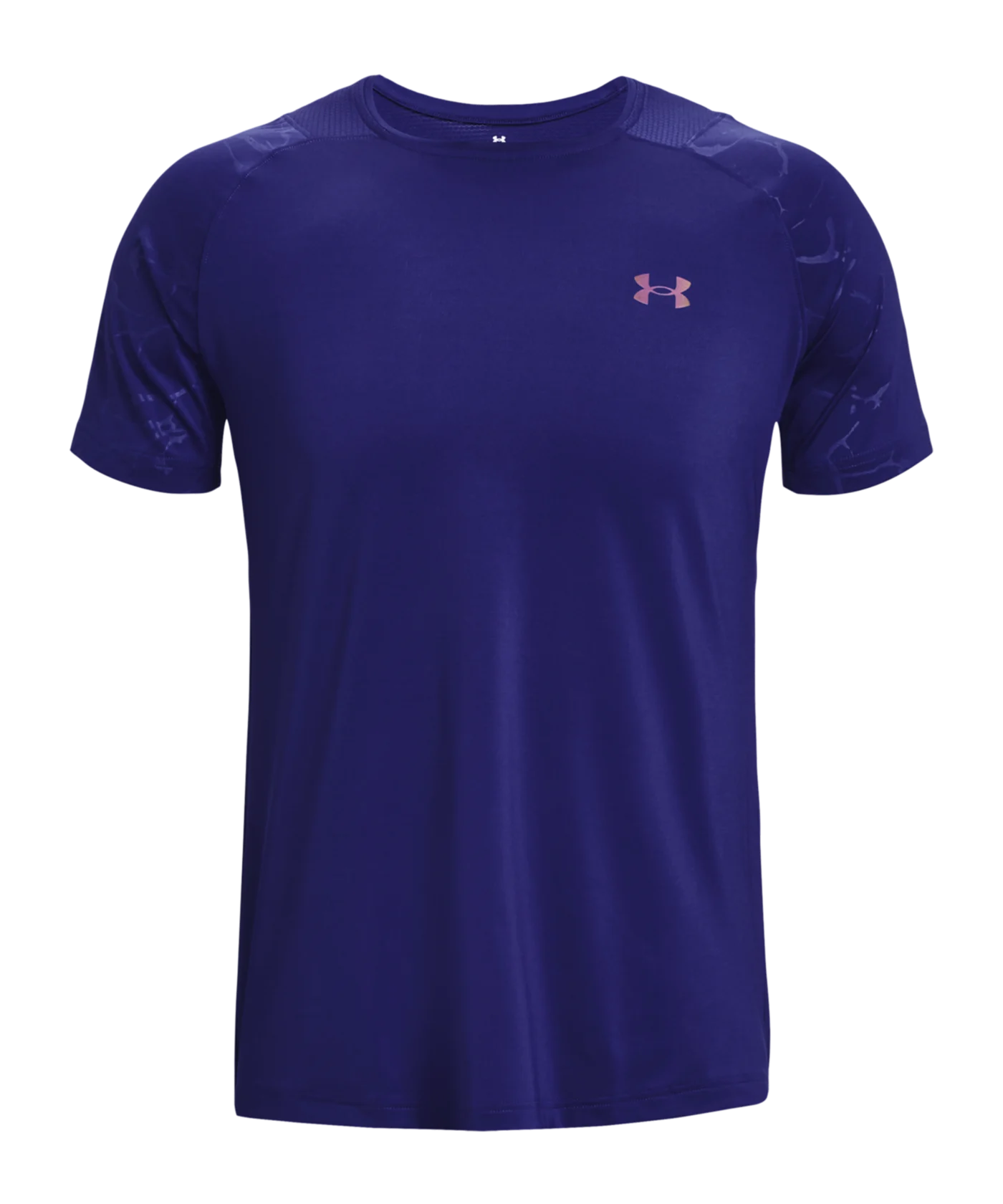 Under Armour Rush Emboss T-Shirt Blau F468