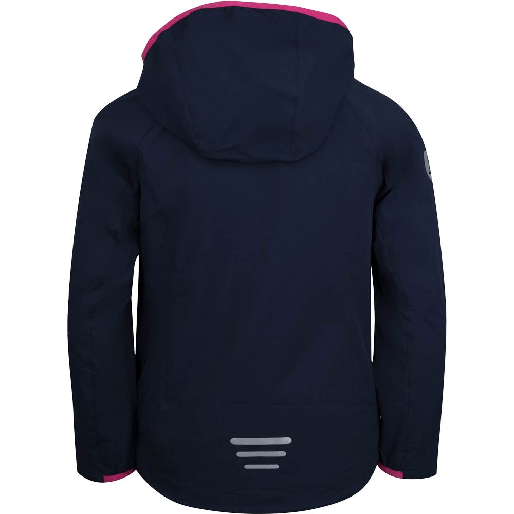 Trollkids Kvalvika Softshelljacke Mädchen navy magenta