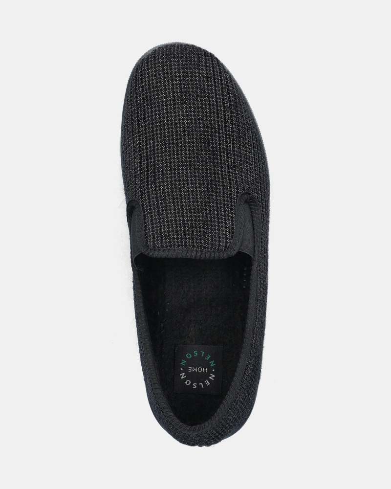 Nelson Home Pantoffels  - zwart