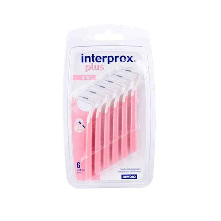 Brossettes Interdentaires 0,6mm Nano Plus X6 Interprox