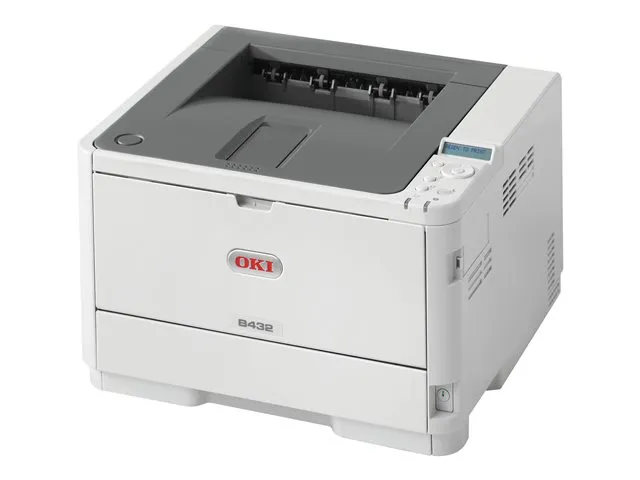 OKI B432dn - Printer - S/H - Duplex - LED - A4/Legal - 1200 x 1200 dpi - op til 40 spm - kapacitet: 350 ark - USB 2.0, Gigabit LAN