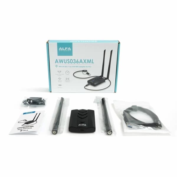 ALFA AWUS036AXML (WiFi 6, 802.11ax)