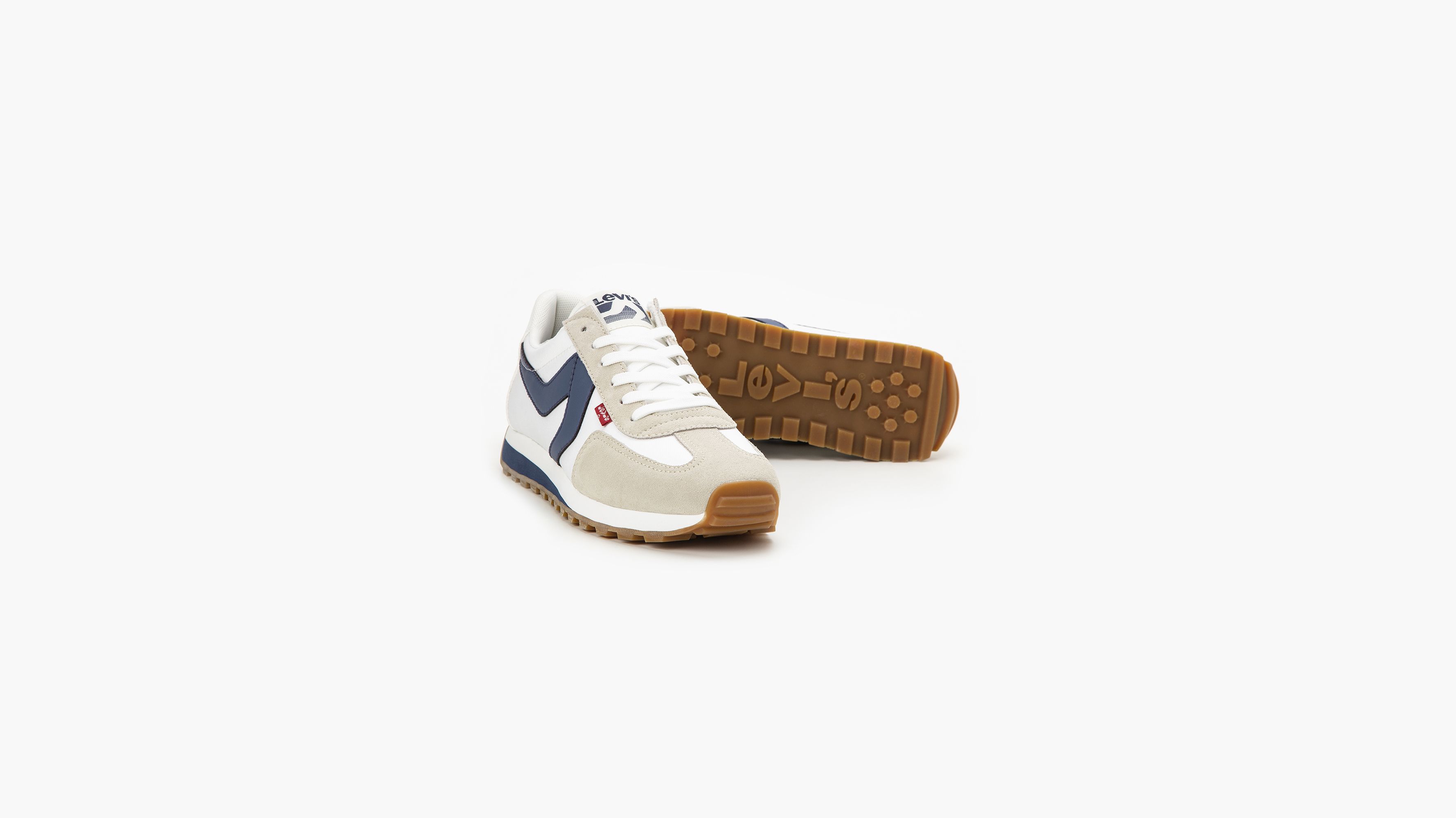 Levi's® Homme baskets Stryder Red Tab - Regular White - Blanc