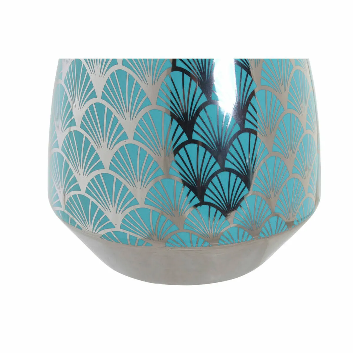 DKD Home Decor Vase - Turquoise, Porcelaine, Oriental
