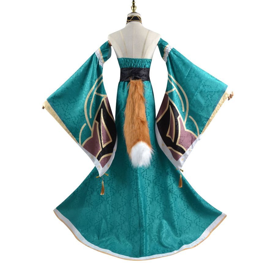 Custaplayu - Genshin Impact mevrouw Hina cosplay kostuum