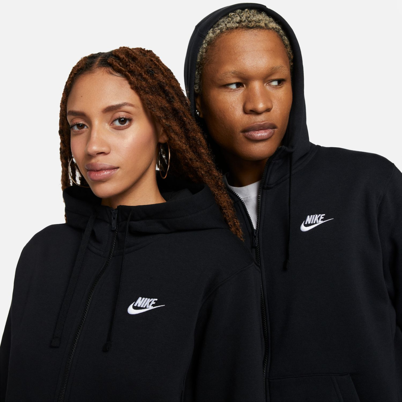 Nike Sportswear Club Fleece Vest Zwart Wit