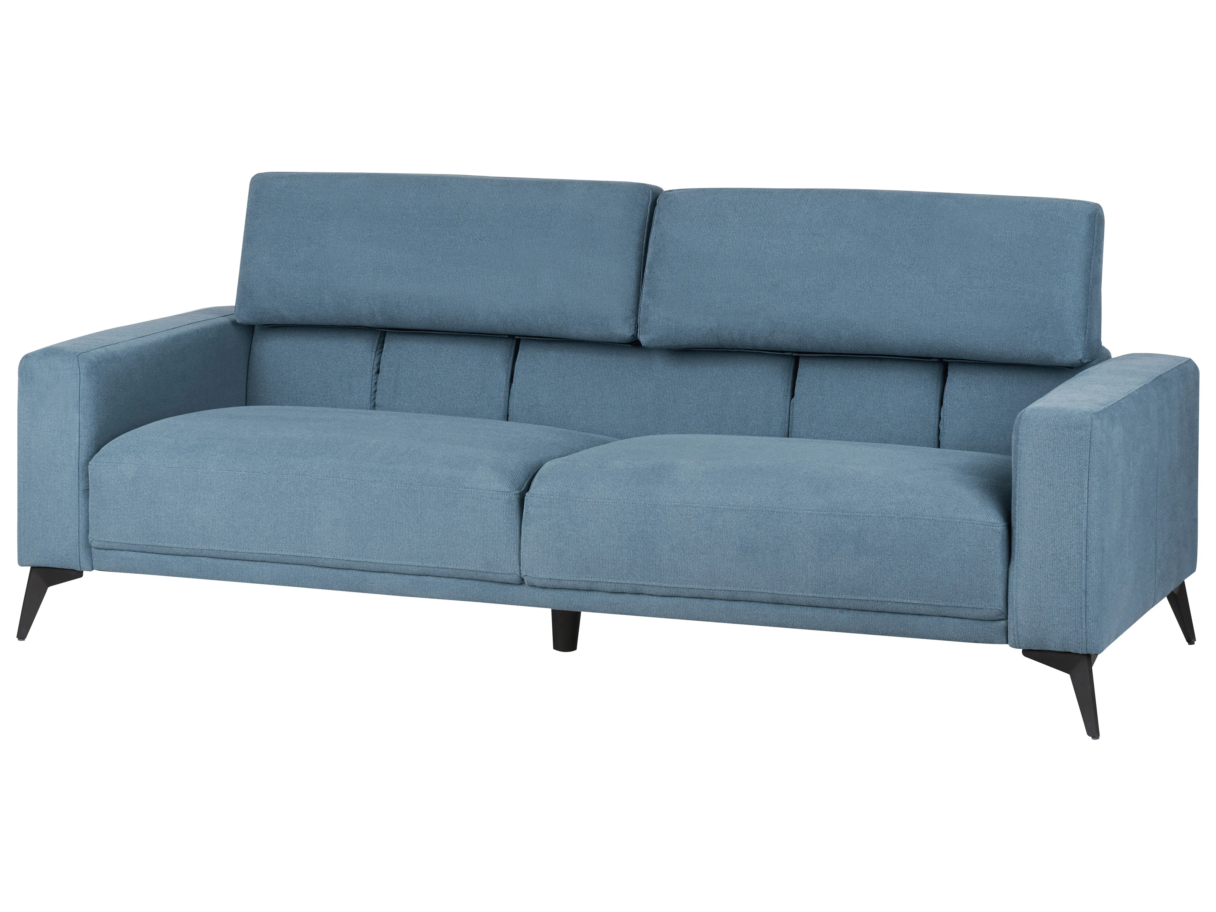 Bank 3-zits ANGE Stof Blauw