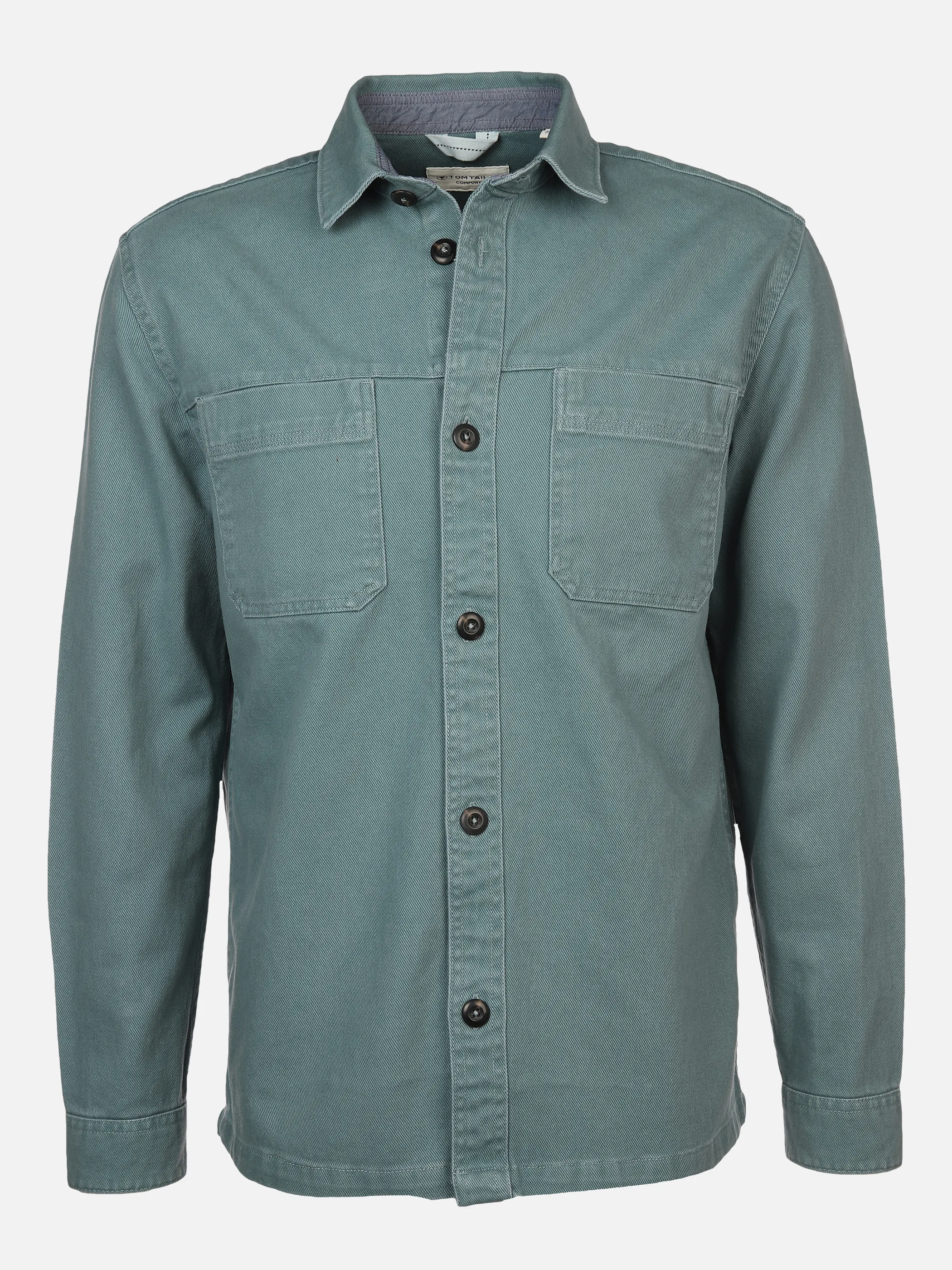 Herren Overshirt unifarben gehalten