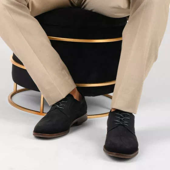 Derbies NOIR B-BLAKE