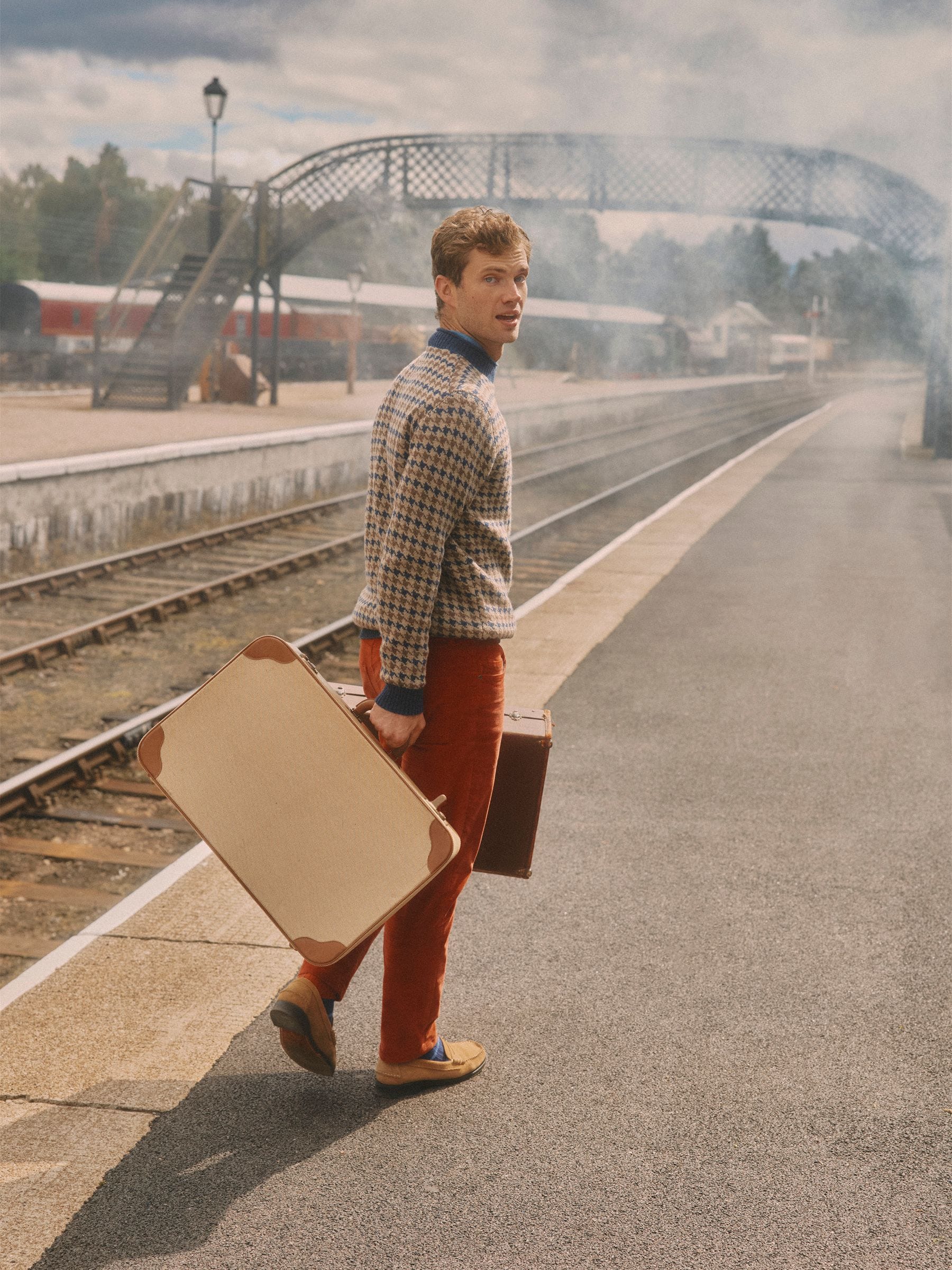 Ferguson Wool-Rich Houndstooth Jumper