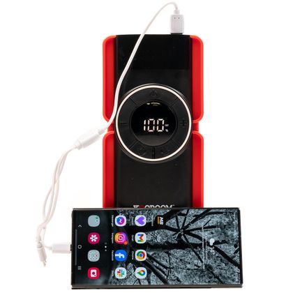 Booster KOOROOM COMPRESSEUR AUTONOME SANS FIL Universel - Noir / Rouge