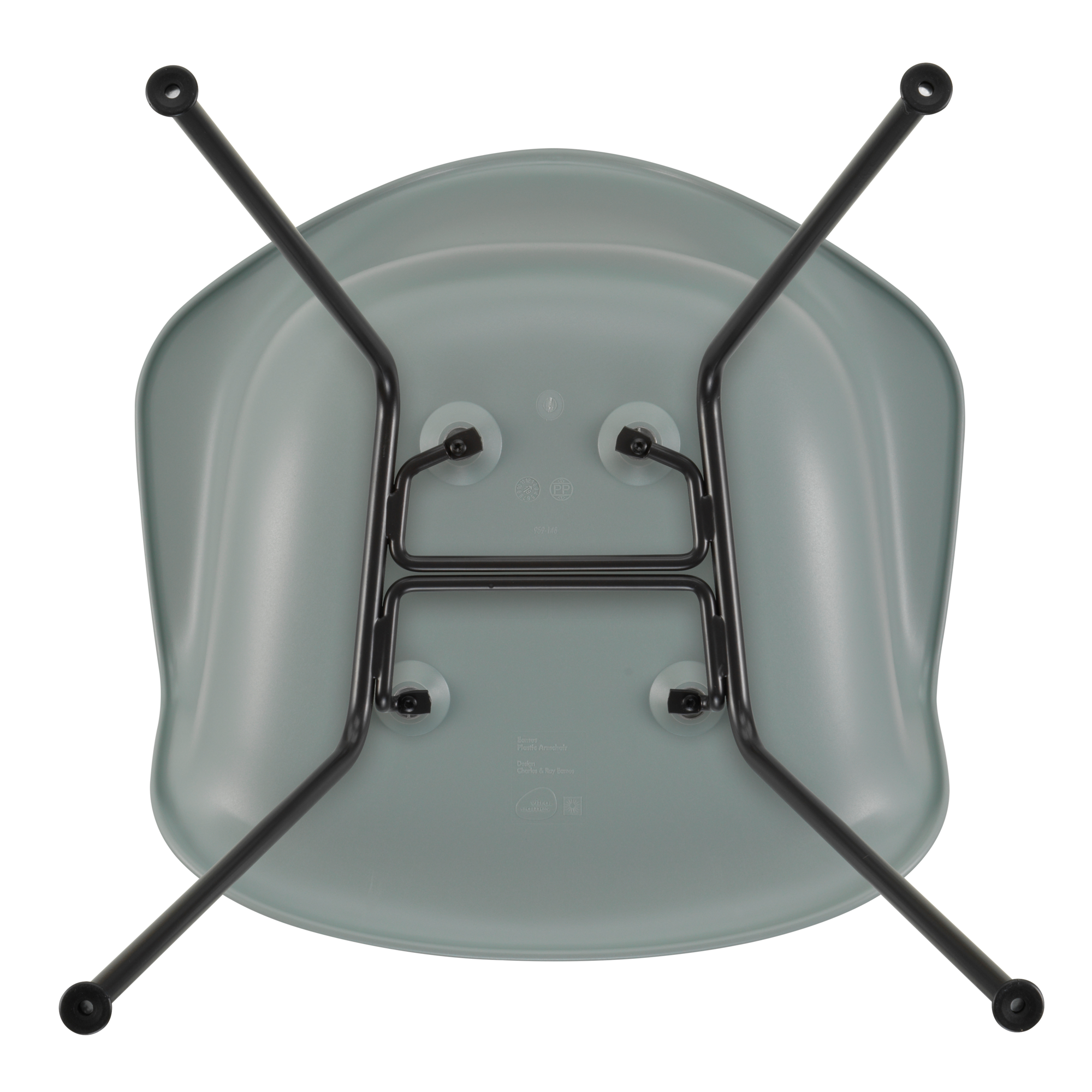 Eetkamerstoel DAX RE zwart Light Grey