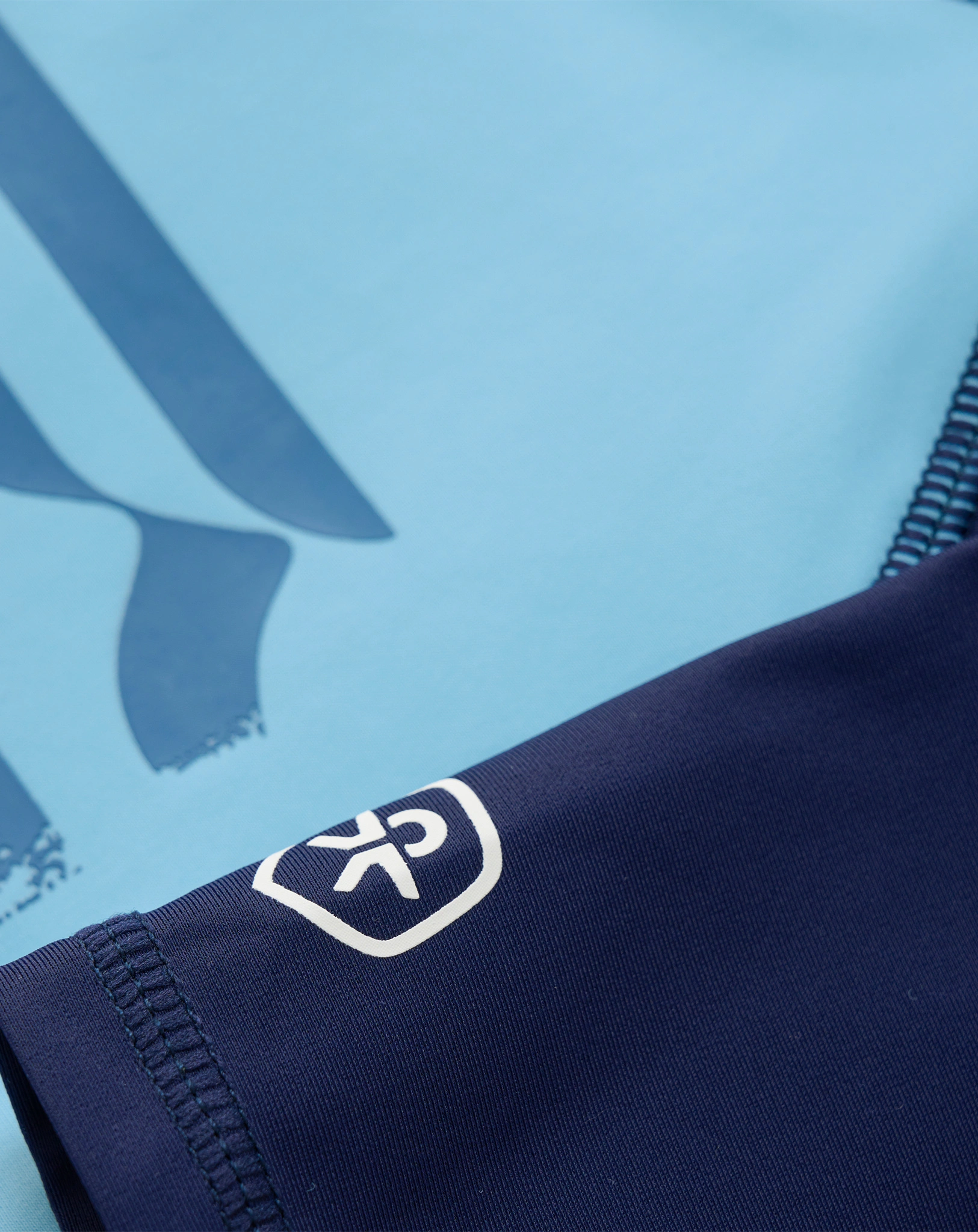 Badeshirt SURF WAY OF LIFE in cerulean