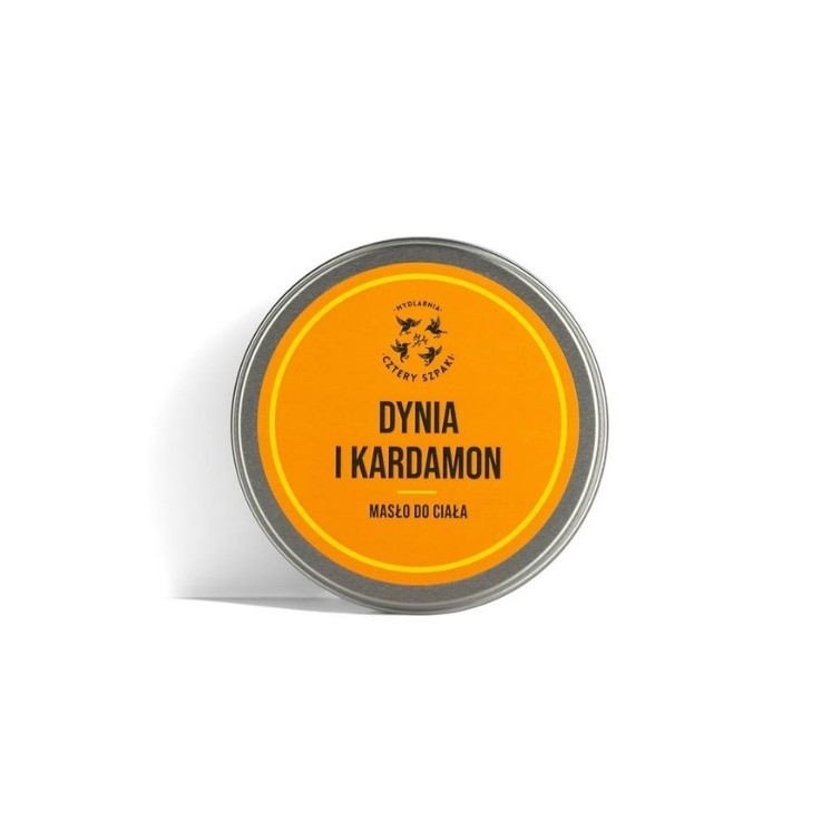 Mydlarnia Cztery Szpaki Kürbis-Kardamom-Körperbutter 150 ml