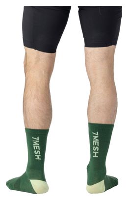 Chaussettes Unisexe 7Mesh Ashlu Merino Vert