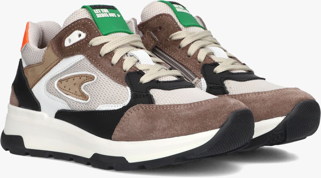 BRAQEEZ beige braqeez lage sneakers fenn flow