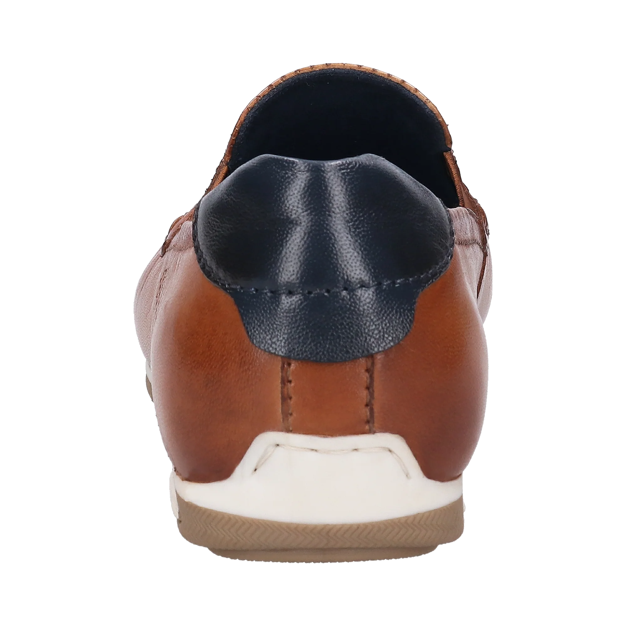 Leder Mokassin cognac
