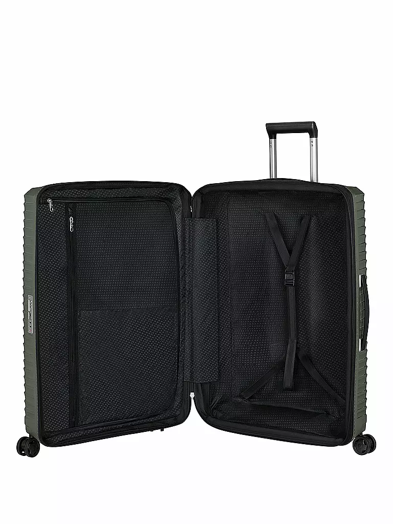 SAMSONITE Trolley Upscape Spinner 68 Erweiterbar Climbing Ivy dunkelgrün