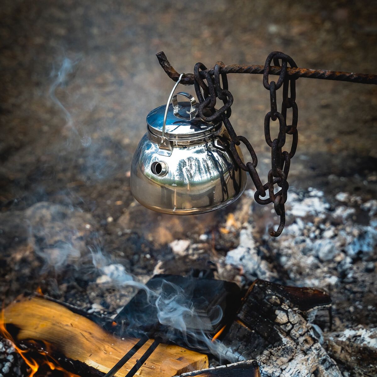 Sett for åpen ild