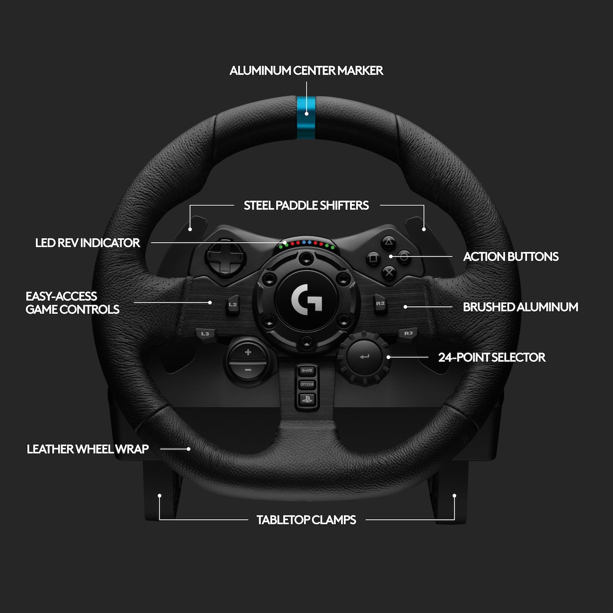 Logitech G923 Logitech G923 PC/PlayStation racingratt