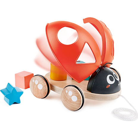Hape træklegetøj mariehøne