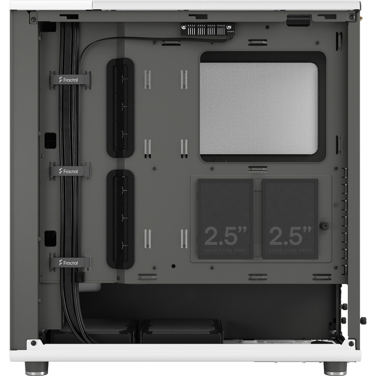 Fractal Design North ATX PC kabinett (hvit/mesh)