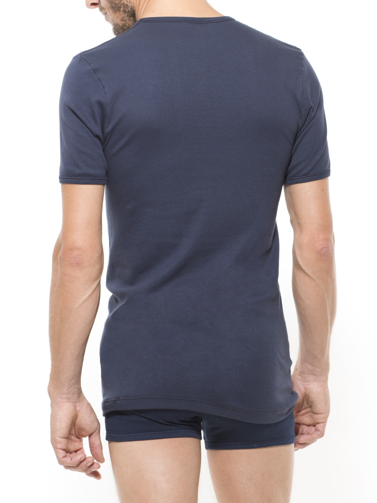 Maillots manches courtes coton lot de 2