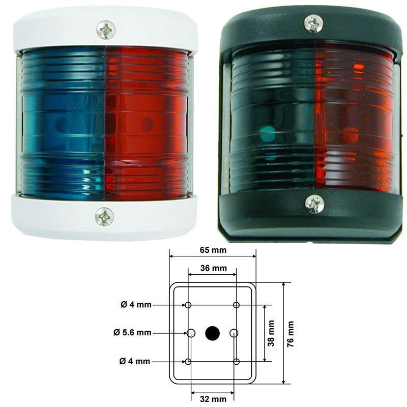 Feu Bicolore Vert / Rouge Euromarine Grand Modele