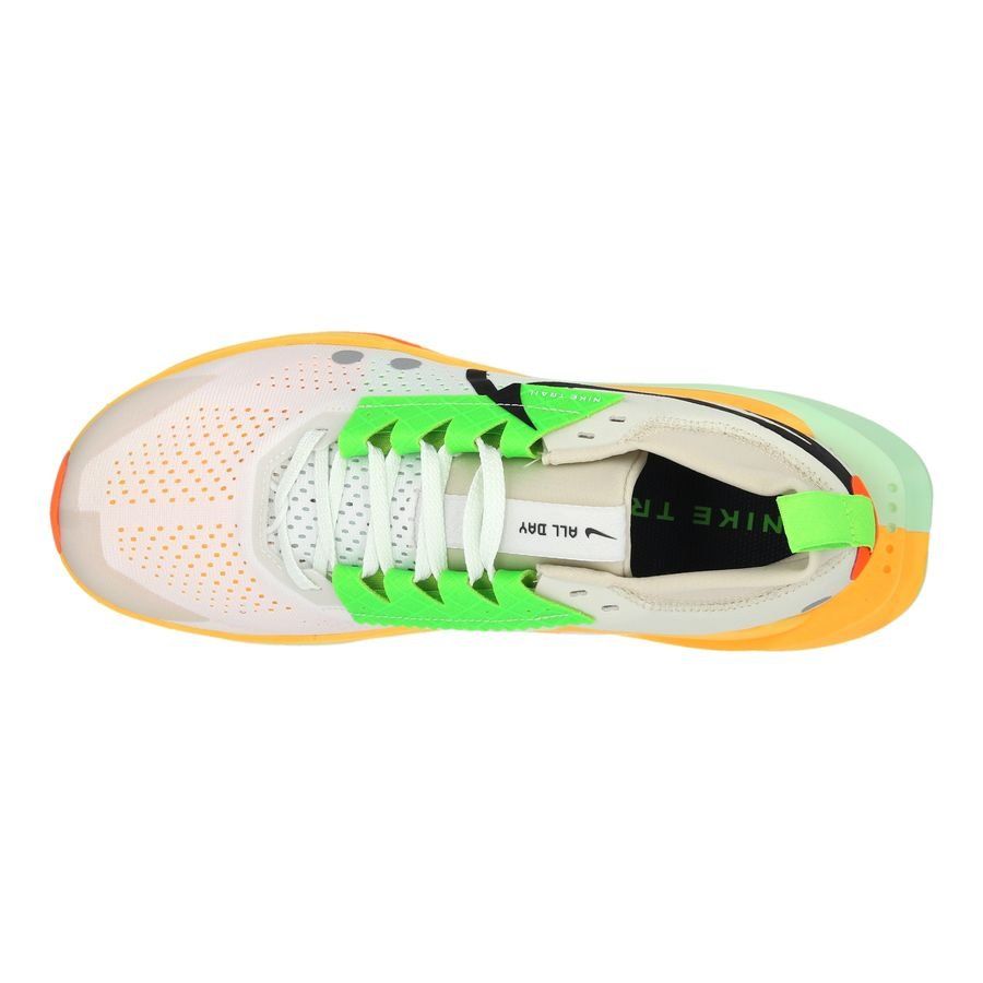Nike Chaussures de Running Zegama Trail 2 - Blanc/Noir/Orange/Vert